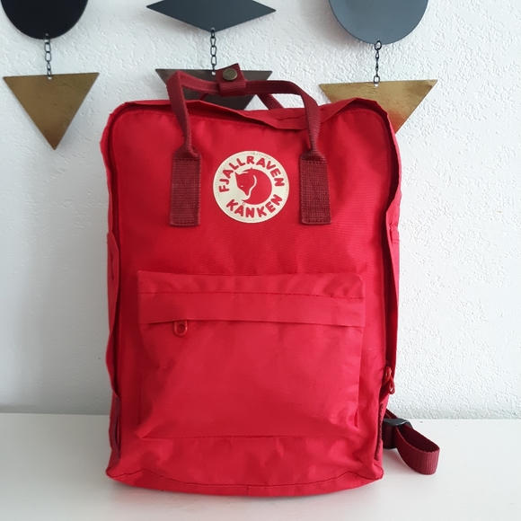 Fjallraven Handbags - Fjallraven Kanken red